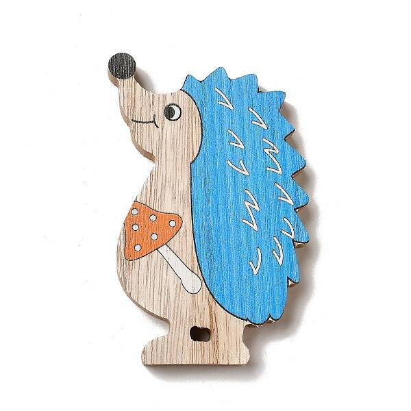 Autumn Single Face Printed Wood Cabochons