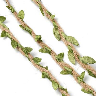 Cloth Leaf Trim Ribbon