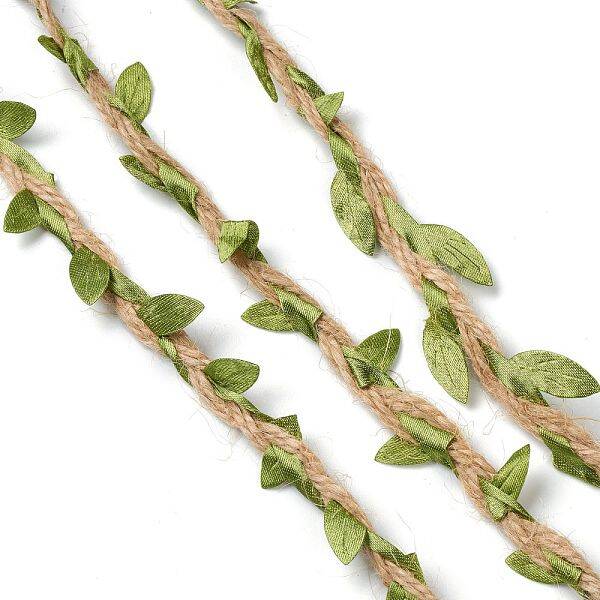 Cloth Leaf Trim Ribbon