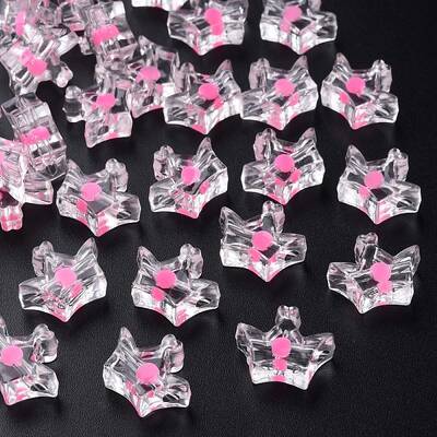 Transparent Acrylic Beads