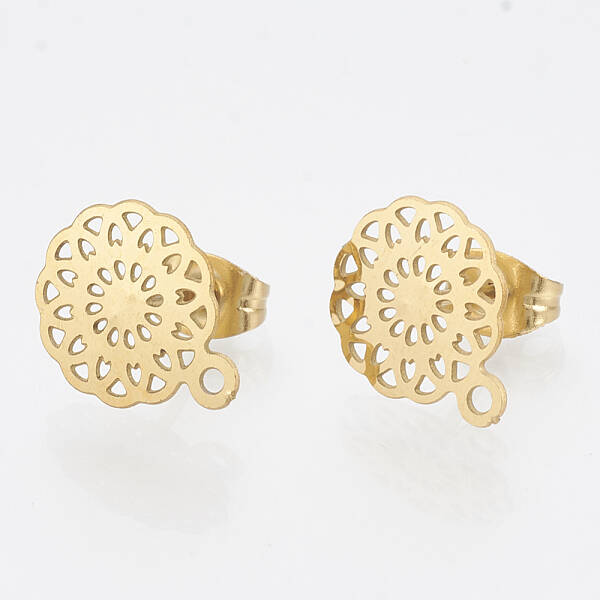 304 Stainless Steel Stud Earring Findings