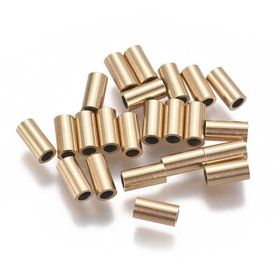 Ion Plating(IP) 304 Stainless Steel Tube Beads