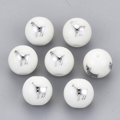 Electroplate Glass Beads
