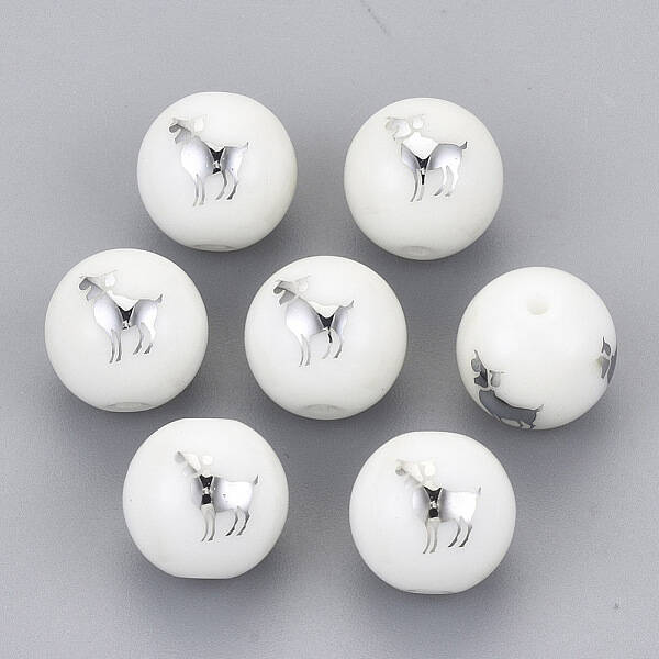 Electroplate Glass Beads