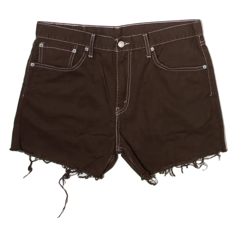 LEVI'S 508 Womens Casual Shorts Brown M W34