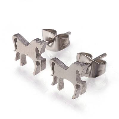 Tarnish Resistant 304 Stainless Steel Stud Earrings