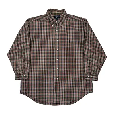 Ralph Lauren Checked Shirt - XL Multicoloured Cotton