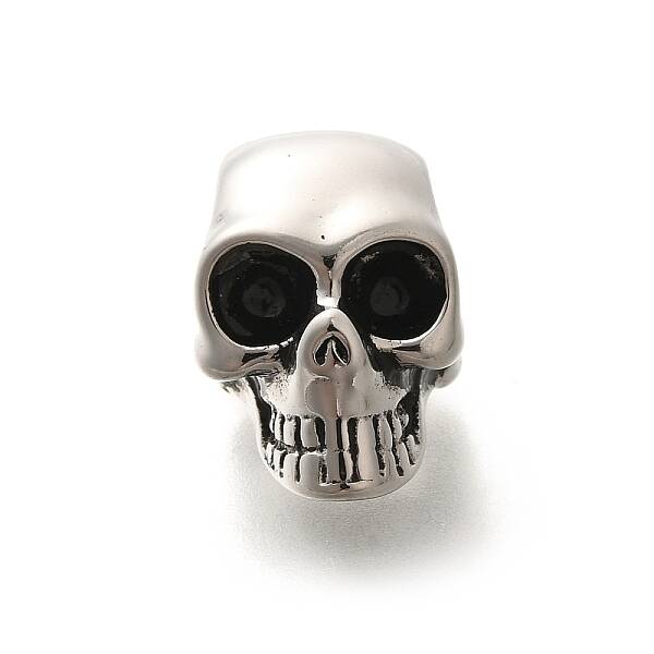 304 Stainless Steel Enamel European Beads