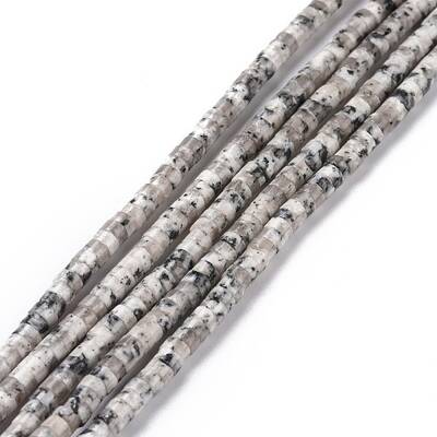 Synthetic Sesame Jasper Beads Strands