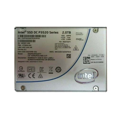 Dell 0YKK99 | 2TB Multi-Level Cell PCI Express 3.0 x4 NVMe U.2 2.5-Inch Internal Solid State Drive