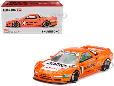 Honda NSX Kaido Racing V1 Orange with White Hood (Designed by Jun Imai) \