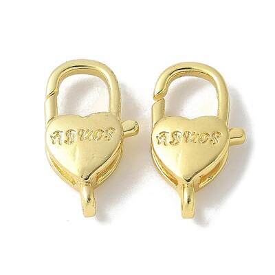 Brass Lobster Claw Clasps