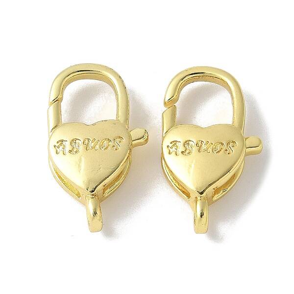 Brass Lobster Claw Clasps