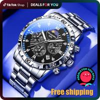 【DealsforYouDays】Veadons Men's Watch classic and stylish with multifunctional timekeeping. Waterproof and scratch-resista...
