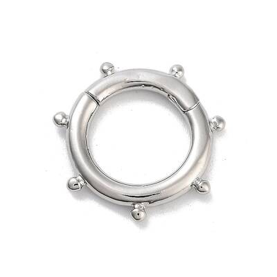 Brass Spring Gate Rings