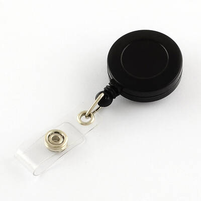 Plastic Clip-On Retractable Badge Holders