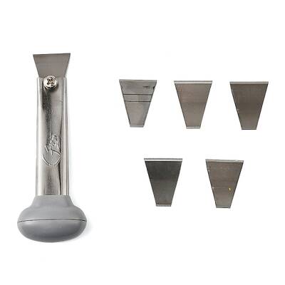 201 Stainless Steel Leather Shoes Push Knife