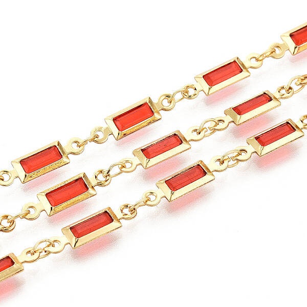 Brass Rectangle Link Chains