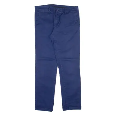 CARHARTT Mens Trousers Blue Slim Straight W34 L32