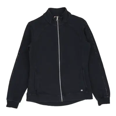 Vintage Champion Zip Up - Medium Navy Cotton