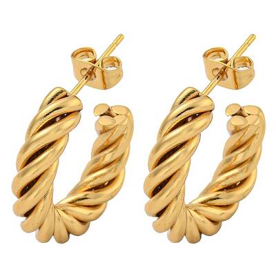 PVD Vacuum Plating 202 Stainless Steel Studs Earring