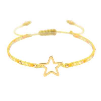 Ethnic Miyuki Beaded Braided Couple Bracelets
