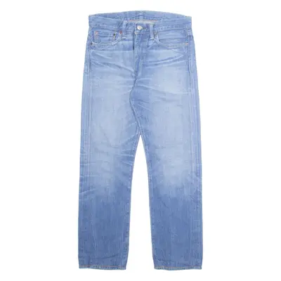 LEVI'S 513 Jeans Mens Blue Slim Straight Stone Wash W31 L27
