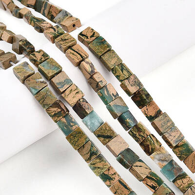 Natural Verdite Stone Beads Strands