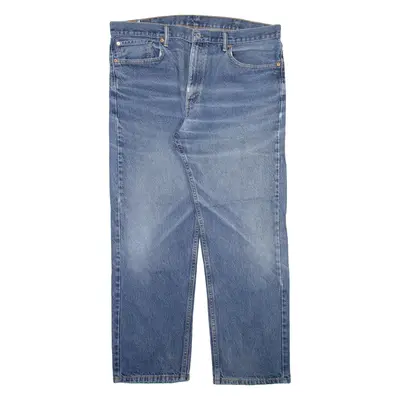 LEVI'S 505 Jeans Mens Blue Regular Straight W38 L30
