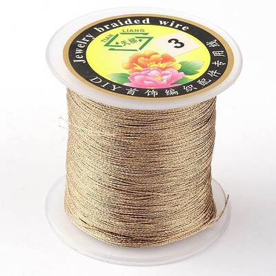 Round Metallic Thread