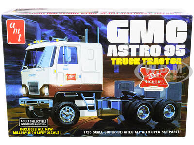 Skill 3 Model Kit GMC Astro 95 Truck Tractor \