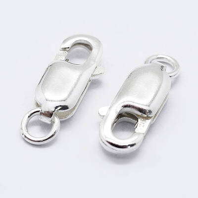 925 Sterling Silver Lobster Claw Clasps