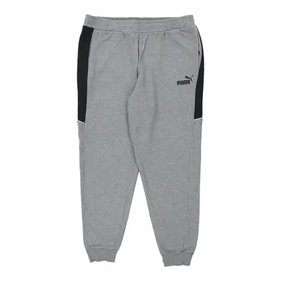 Puma Joggers - XL Grey Cotton Blend