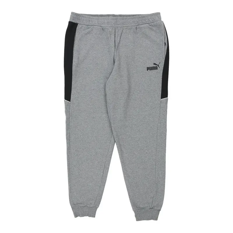 Puma Joggers - XL Grey Cotton Blend