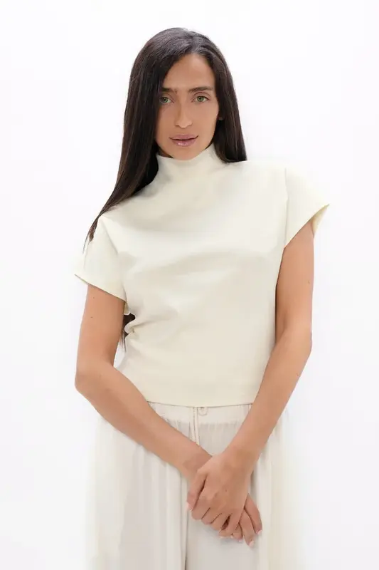 Dublin - Cosy Top - Powder | Size: M