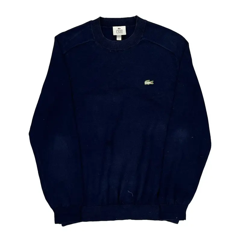 Lacoste Jumper - Large Navy Cotton