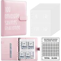2025 Upgrade 100 Envelopes SavingChallenge with Pen,Easy and Fun Way toSave $5,050,Money Savings ChallengeBudget Binder,Plann...