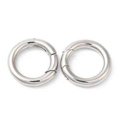 Brass Spring Gate Rings