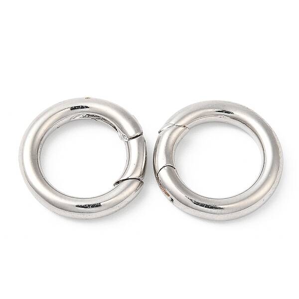Brass Spring Gate Rings