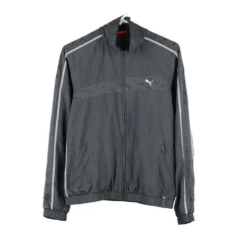 Age 14  Puma Jacket - Large Grey Polyester