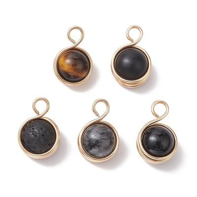 Natural Mixed Gemstone Pendants