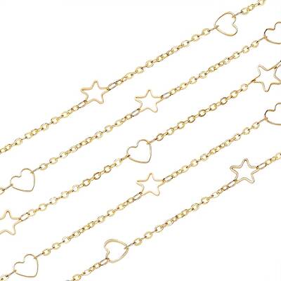 2M Brass Cable Chains