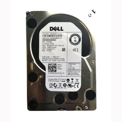00V8G9 Dell 1TB 6Gb/s SAS 7200 3.5-Inch Hard Drive