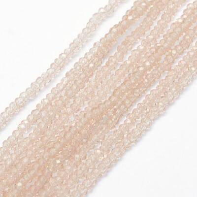 Transparent Glass Beads Strands