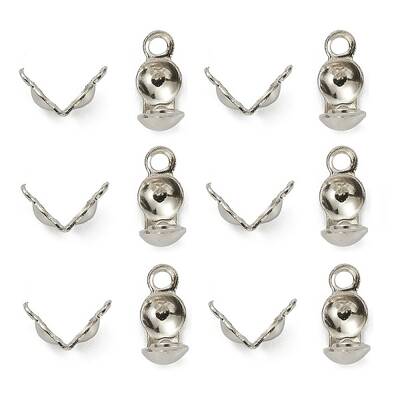Tarnish Resistant 304 Stainless Steel Bead Tips