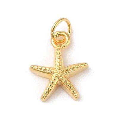 925 Sterling Silver Starfish Charms