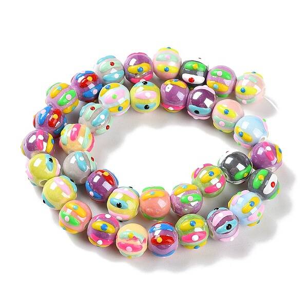 Handmade Porcelain Beads Strands