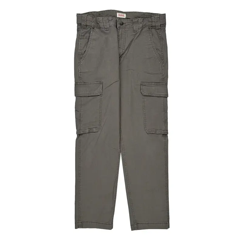 Levis Cargo Trousers - 32? Waist Grey Cotton