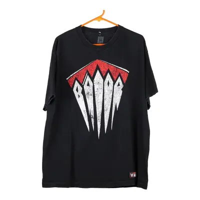 Wwe Graphic T-Shirt - XL Black Cotton
