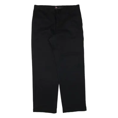 DICKIES Workwear Mens Trousers Black Regular Straight W33 L28